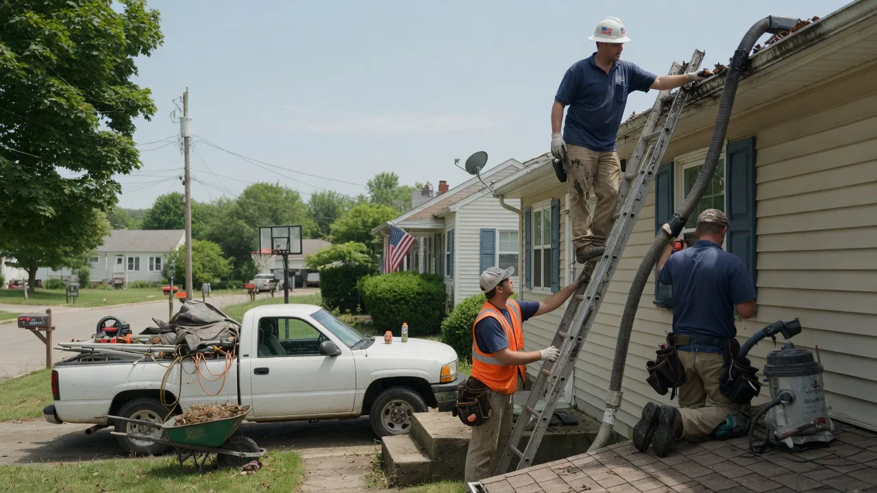 Gutter Installation in Heyworth, IL near me